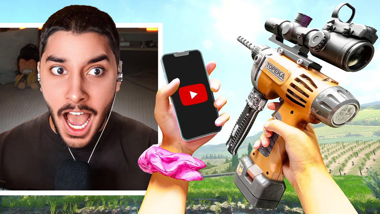 Probé ARMAS de YOUTUBE en WARZONE (muy raras)