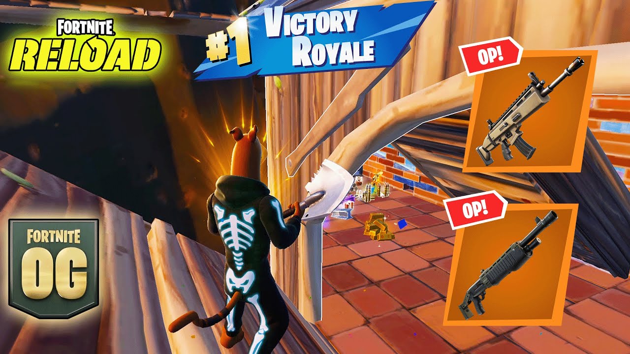 Fortnite Ranked Reload Solo Win | Scooby Doo Skin High Kill Gameplay