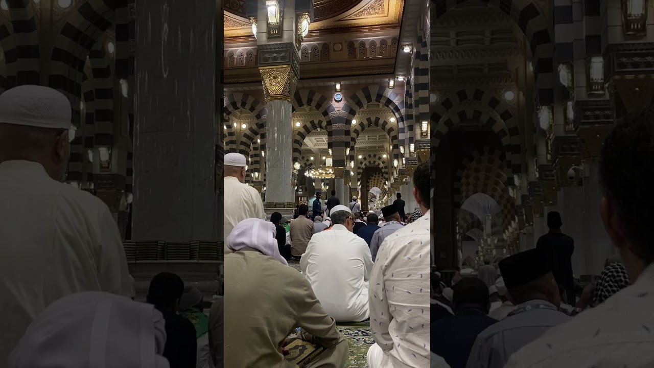 Fazr Prayer at Al Masjid an Nabawi |  Medina🇸🇦 #makkahmadinah
