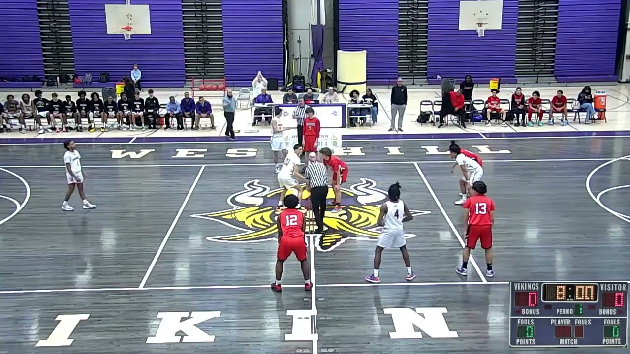 Westhill Boys Varsity Basketball vs Wright Tech