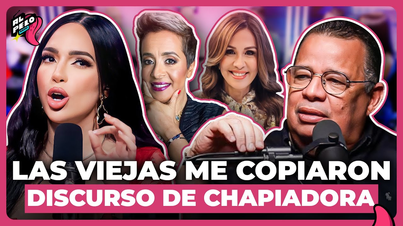 AMELIA ALCANTARA SE LLENA DE ODIO CON LAS VIEJAS QUE LA LLAMAN CHAPIADORA PERO HACEN LO MISMO