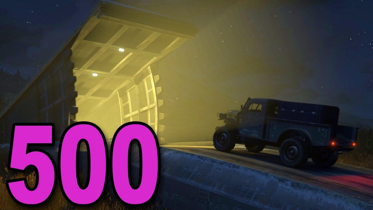 Grand Theft Auto 5 Multiplayer - Part 500 - $5 MILLION BUNKER BASE