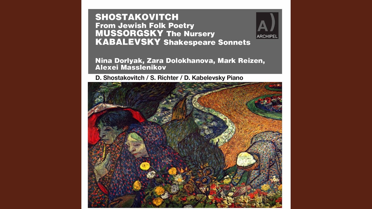 From Jewish Folk Poetry, Op. 79: No. 3, Lullaby