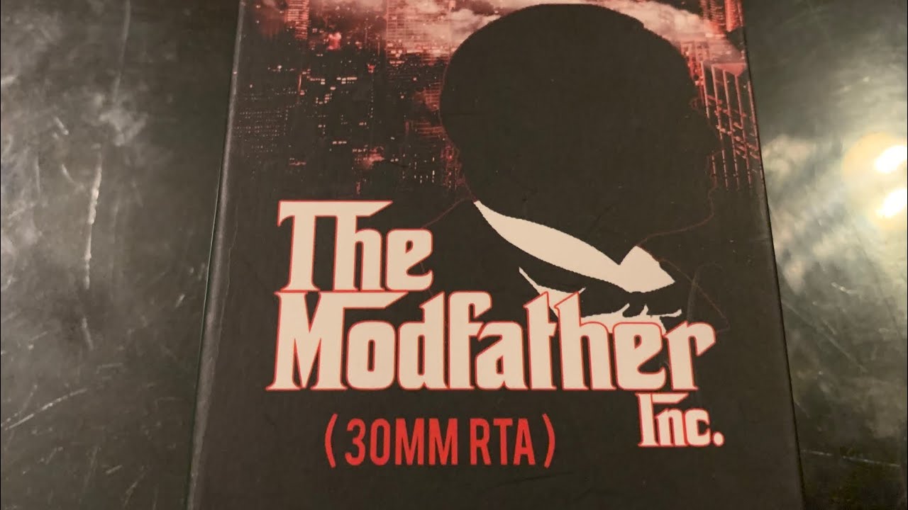 ModFather 30mm RTA Review by Modfather Inc ( Holds 9mil of juice)