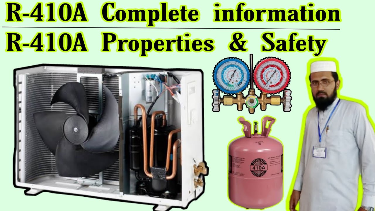 R-410A  || R-410A Properties || Safety Precautions and Complete information.