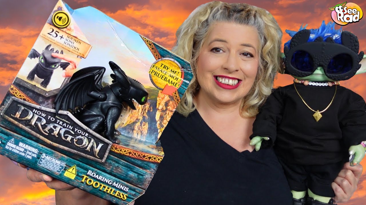 Roaring Minis Toothless - How To Train Your Dragon Interactive Toy Review