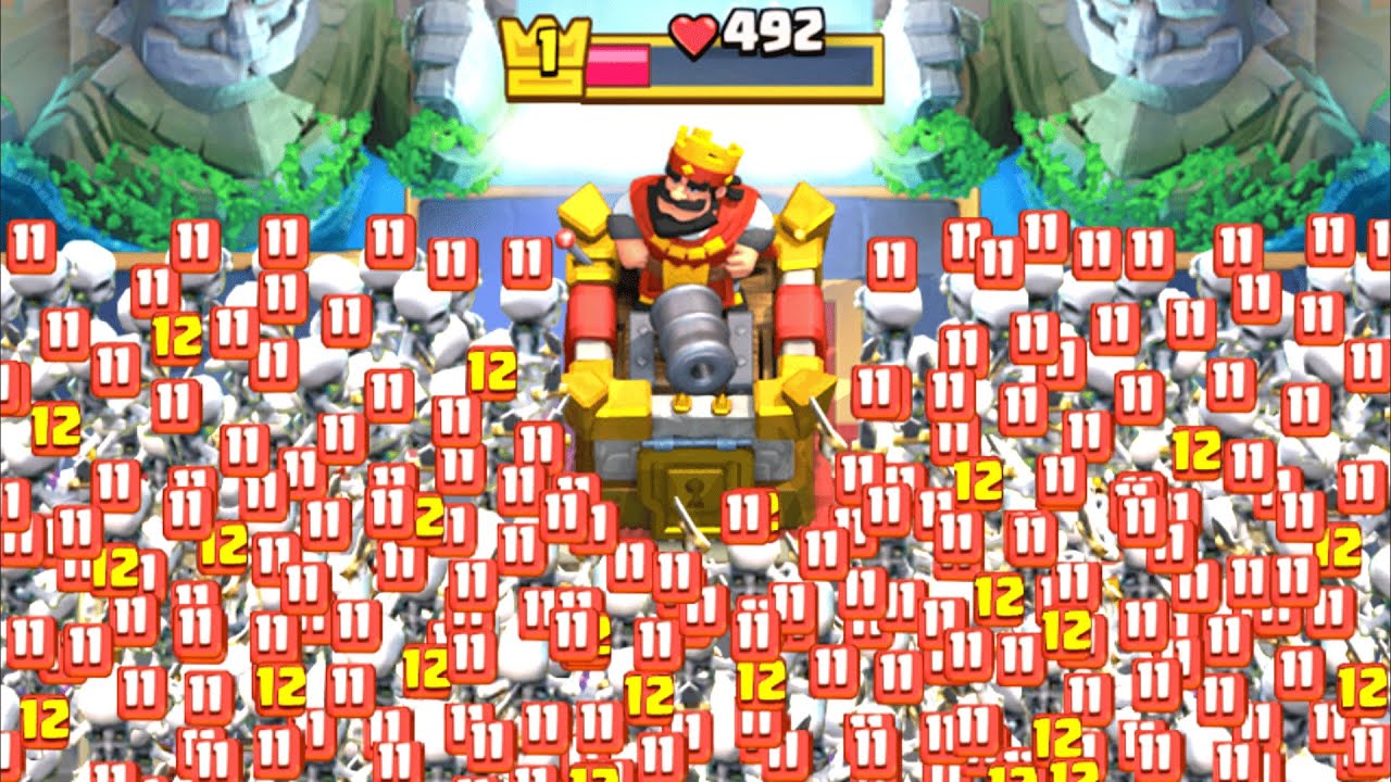 1 Hour Clash Royale TRY NOT TO LAUGH