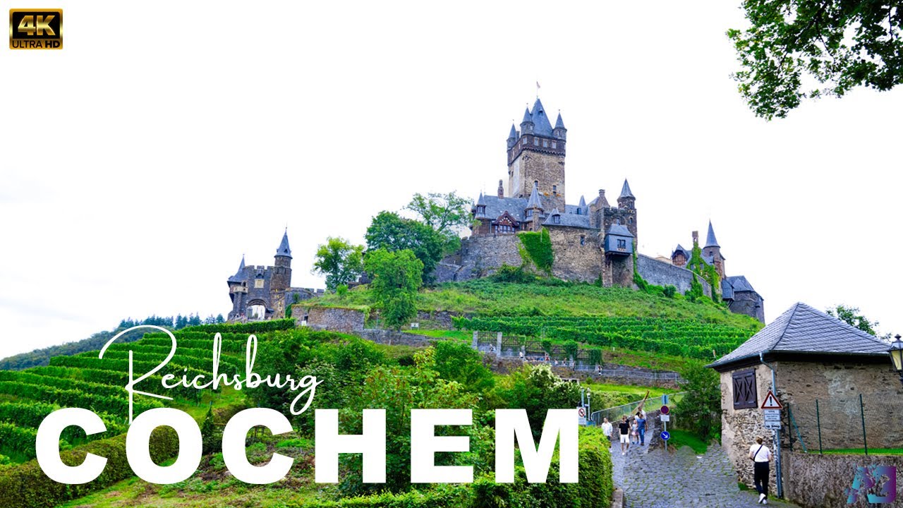 Reichsburg Cochem || A journey through history and beauty || Day trip from Frankfurt || 4k