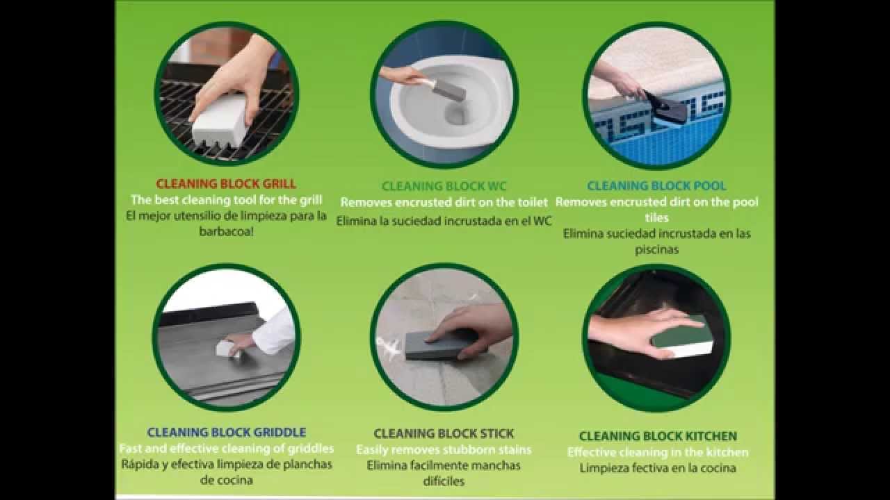 Cleaning Block presentation English-Spanish