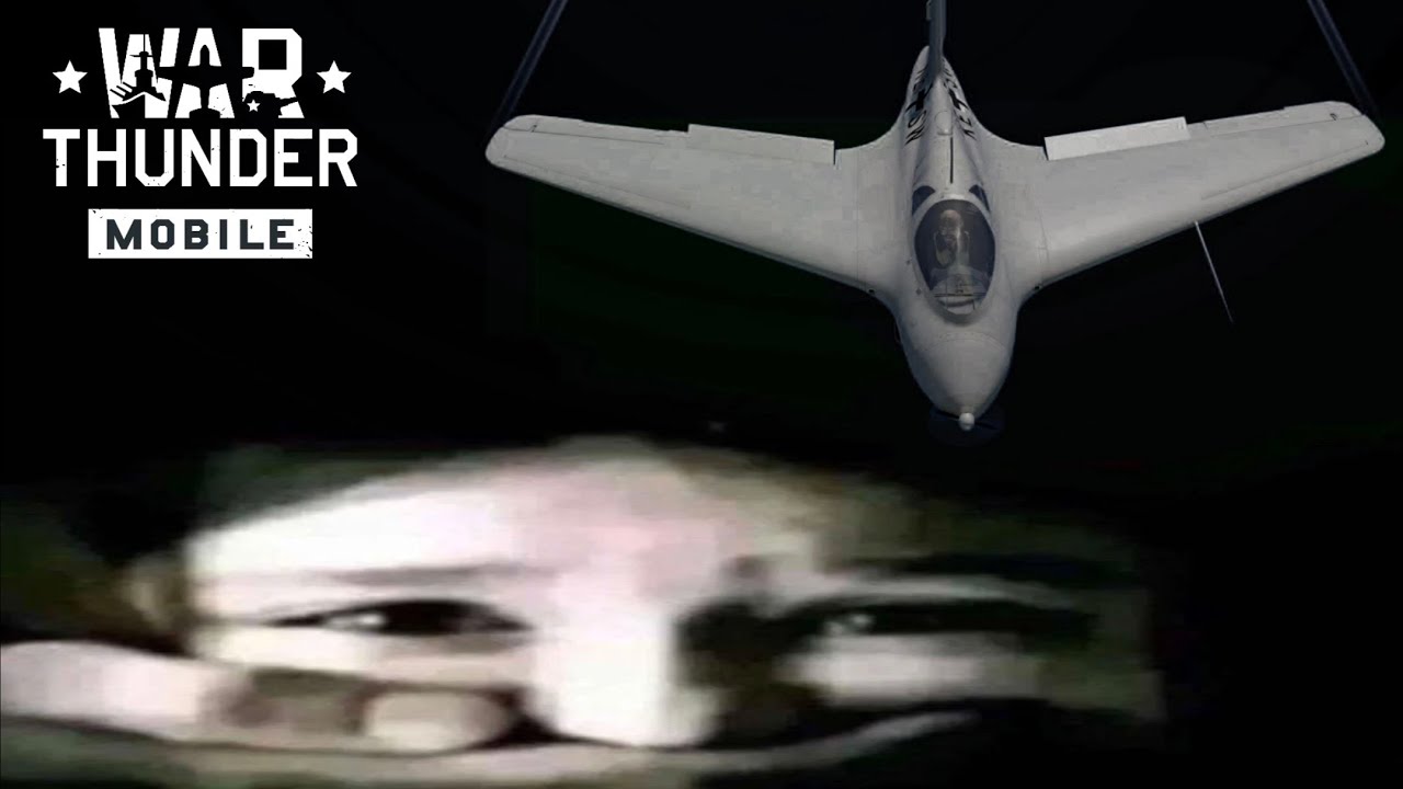 [Clip] When War Thunder Mobile turns into a horror game (A Komet is tunnel visioning you)