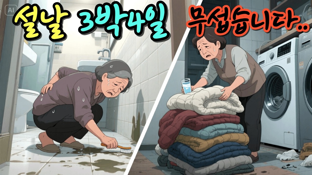 “제발 우리 집 오지 마라”.. 손주는 예쁘지만 설날 3박4일이 무서운 65세 시어머니