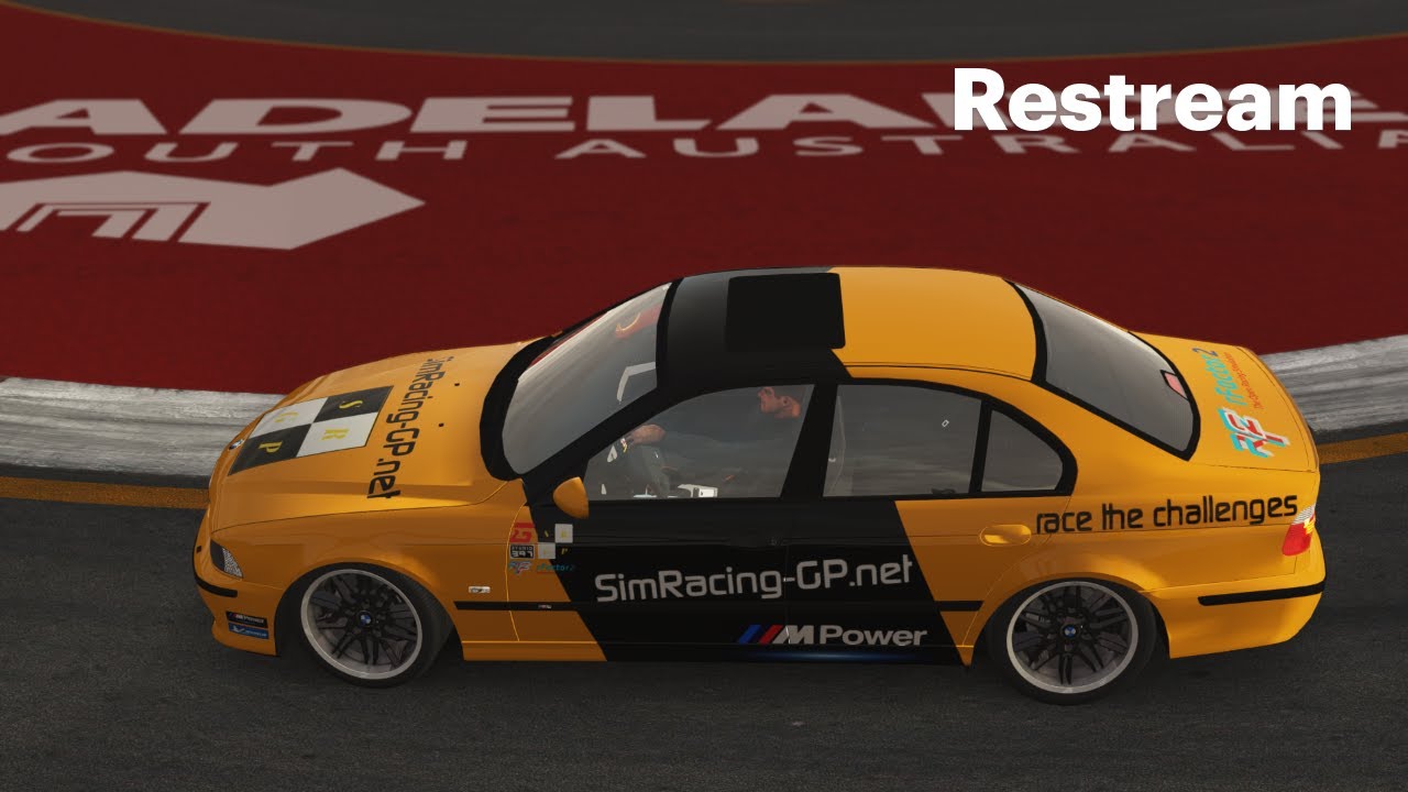 BMW M5 Street @ Adelaide | SimRacing-GP.net [rF2]
