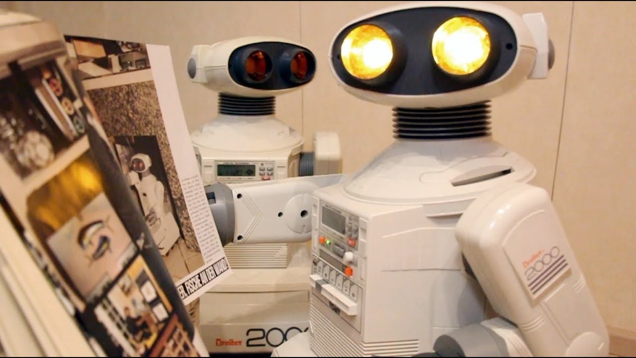 ROBO TOYS | OLD ROBOTS - OMNIBOT 2000 - NUMBER 5 IS ALIVE!