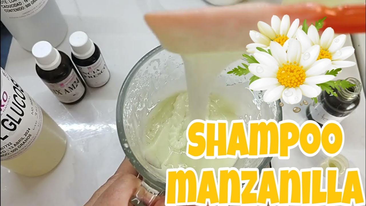 CHAMPÚ/SHAMPOO DE MANZANILLA CERO LÁGRIMAS 🤗