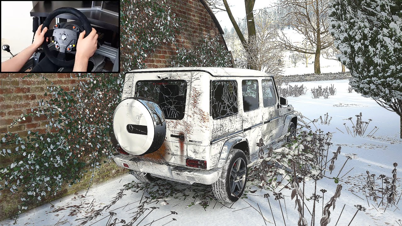 Rebuilding A Mercedes G65 AMG - Forza Horizon 4 (Steering Wheel + Shifter) Gameplay