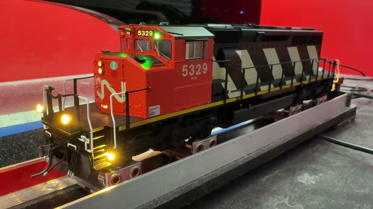 Bowser Executive SD40-2W with Motown Models 14x25 &ldquo;1291&rdquo; Speaker & Factory Installed ESU Loksound 5