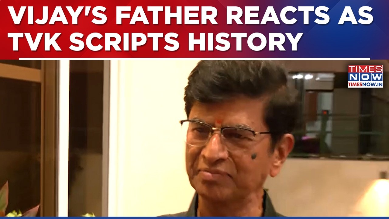 'Thalapathy' Vijay's Father Reacts As TVK Scripts History With Landmark Mandate In Tamil Nadu Polls