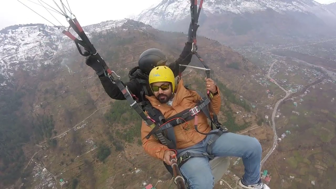 “Heartbeat at 8000 Ft | My Paragliding Experience”😱🪂