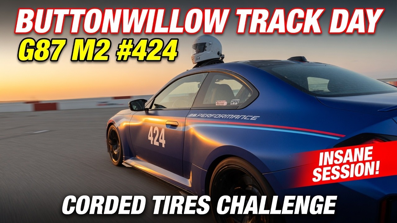 Buttonwillow Circuit on Bald Tires – Grip Is Gone, Skill Takes Over