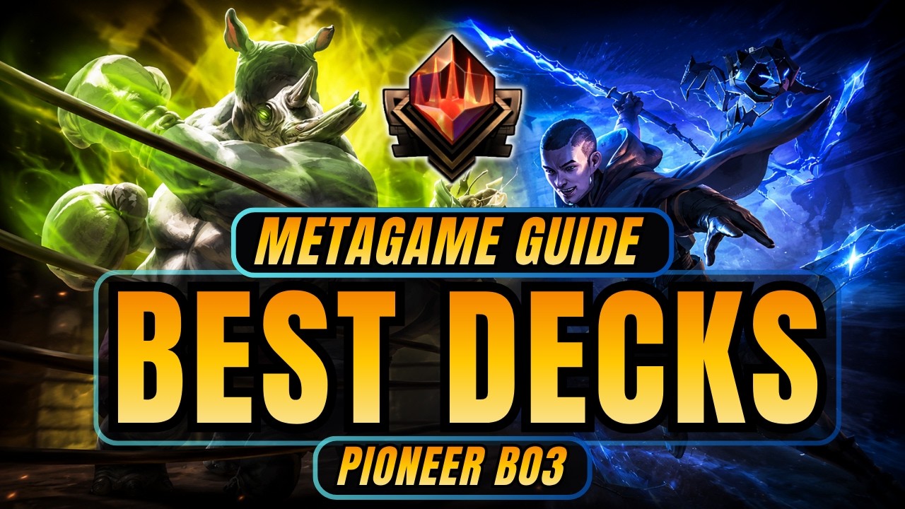 MTG Arena Pioneer Meta Tier List | BEST Decks to Climb Ranked Fast