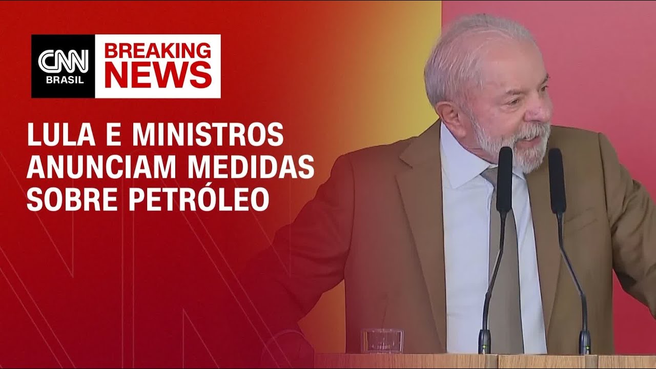 Lula e ministros anunciam medidas sobre petróleo | MONEY NEWS