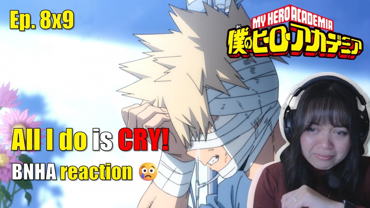 All I do is CRY! 😢 My Hero Academia Ep. 8x9 Reaction
