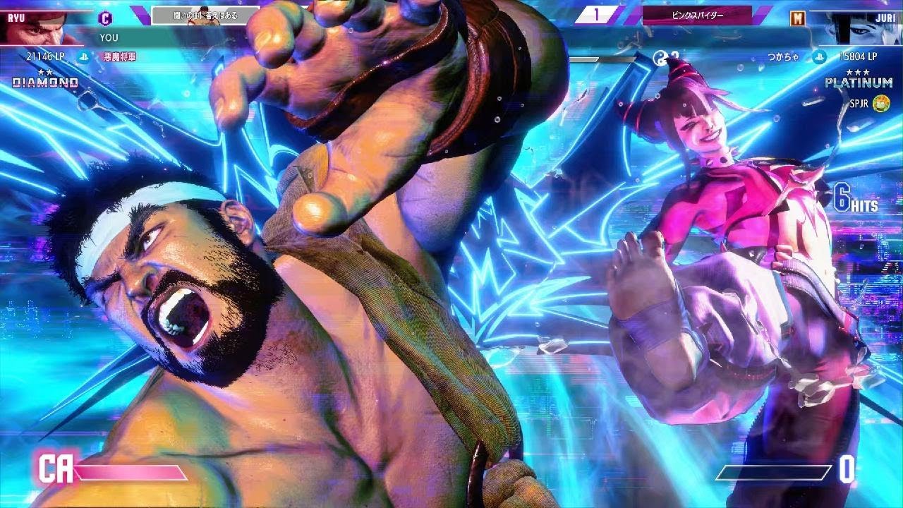 Street Fighter 6　JURI VS RYU Casual Match PS5