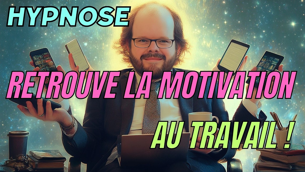 Hypnose MOTIVATION au travail [🔥Adieu procrastination]