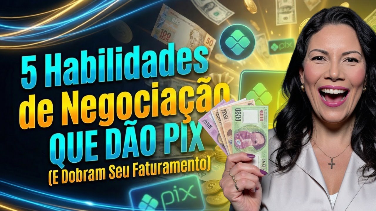 5 Habilidades de Negociação QUE DÃO PIX (E Dobram Seu Faturamento)