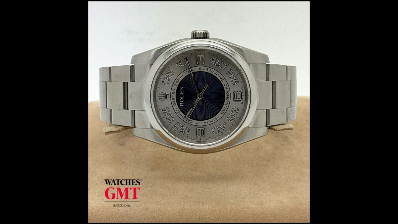 ROLEX OYSTER PERPETUAL 36 CONCENTRIC DIAL - WATCHESGMT