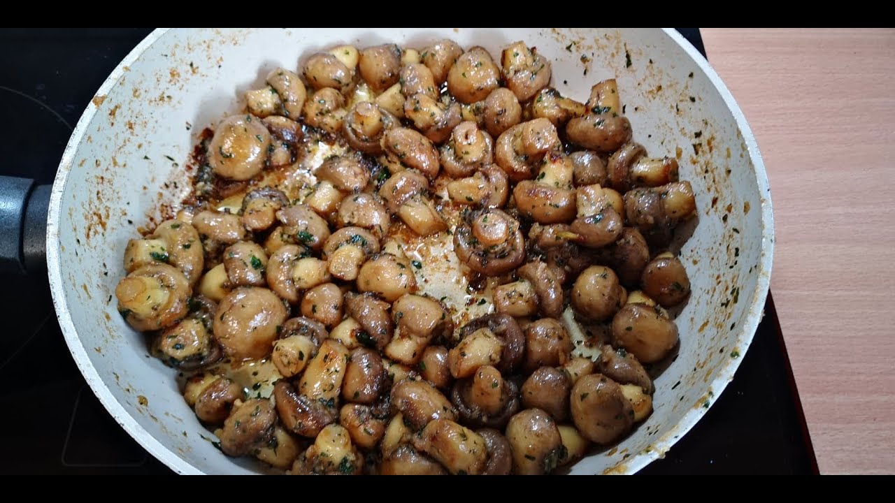 Zapečeni šampinjoni,Garlic Mushrooms,Mushrooms,Champignon mit Knoblauch,Kuhajte s Drazenom