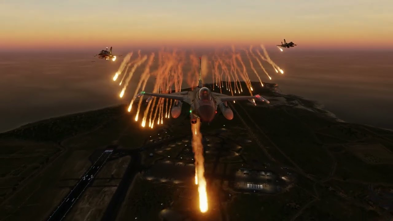 vFS F-16 Viper Club Squadron - Vic Formation   #dcsworld