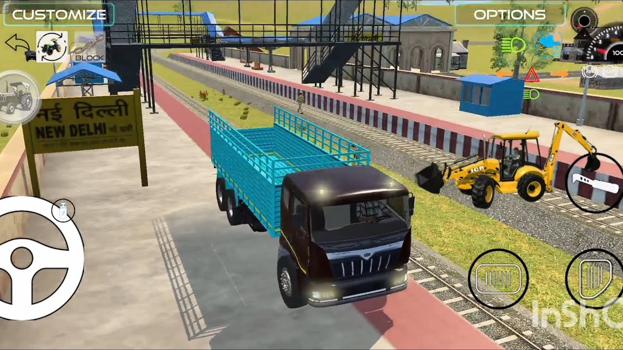 “JCB Operator का कमाल! Stone Loading Pro Level 😱🙆#game 