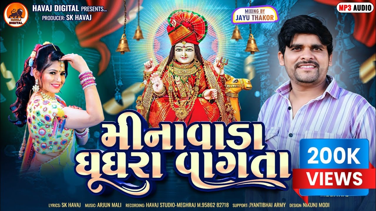 મીનાવાડા ઘૂઘરા વાગતા || Shailesh Thakor Dashama New Timli 2025||@HavajDigital
