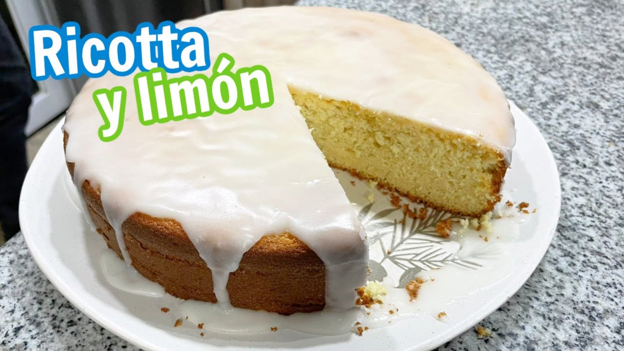 PASTEL ITALIANO DE LIMÓN Y QUESO RICOTTA | ALE DE NAVA