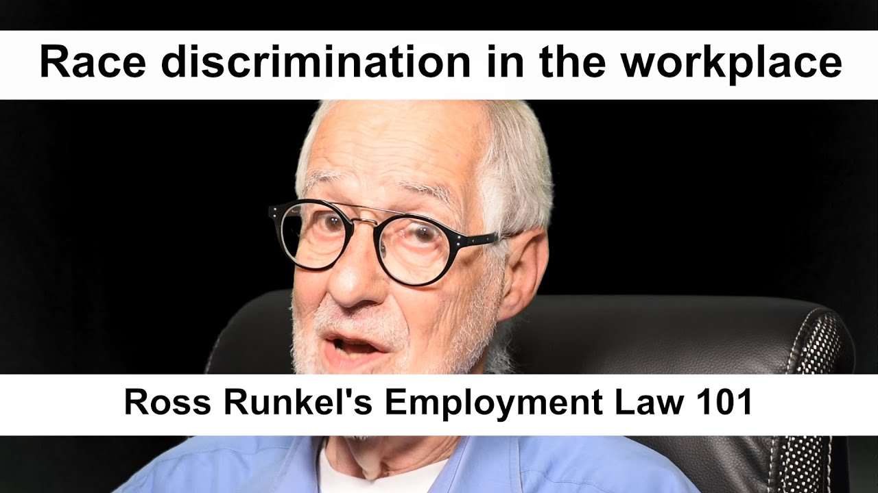 Race discrimination in the workplace