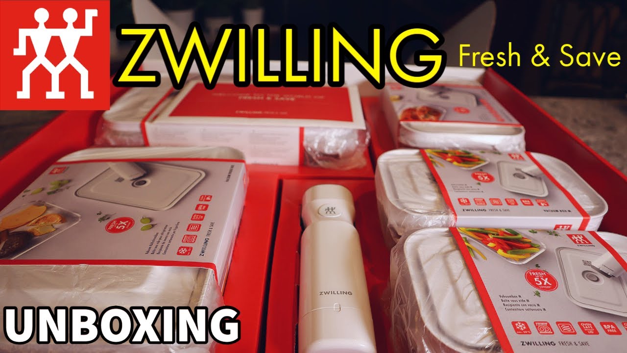 (eng/kor) ZWILLING Fresh & Save Vacuum Sealer Set UNBOXING | 쌍둥이칼로 유명한 헹켈 주방용품 언박싱 | Costco Hot Deal