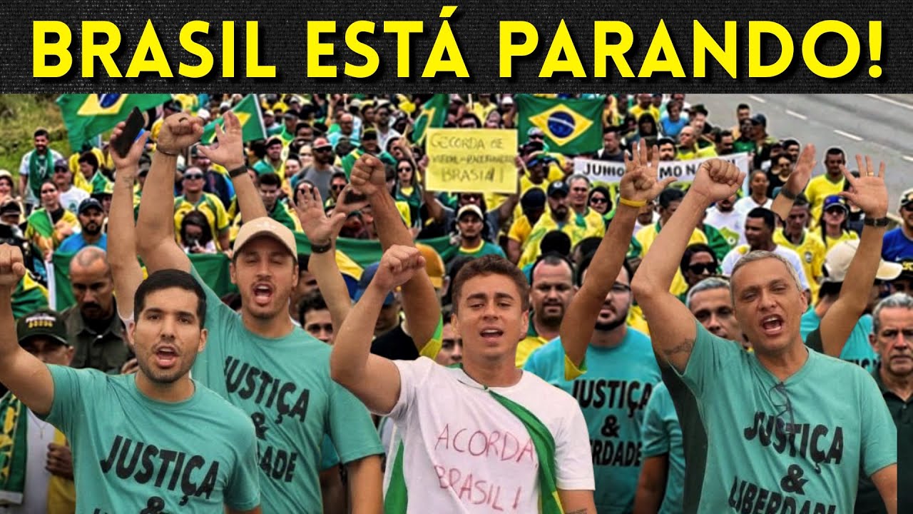 O BRASIL VAI PARAR... NIKOLAS FERREIRA FEZ ALGO INÉDITO POR BOLSONARO CONTRA ABUSOS DE MORAES E LULA