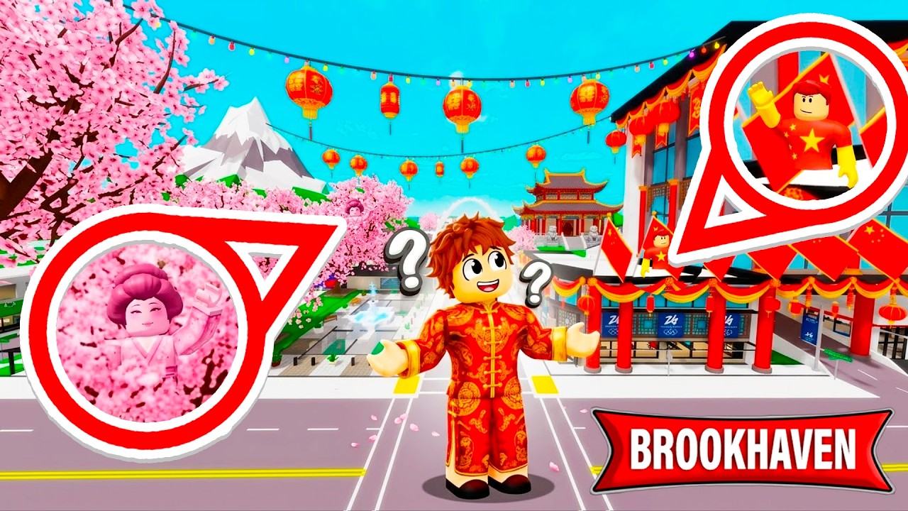 КИТАЙСКИЕ ПРЯТКИ на ВСЕЙ КАРТЕ в Brookhaven 🏡RP! СЕКРЕТНЫЕ МЕСТА