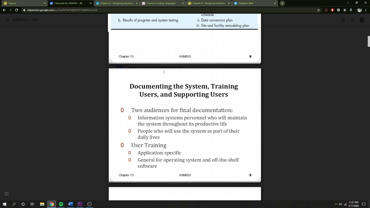Chapter 13 - System Implementation