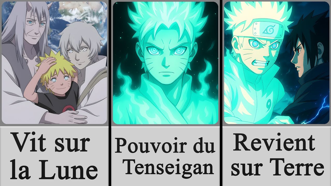Et si Naruto avait été élevé par Hamura et Toneri sur la Lune ?