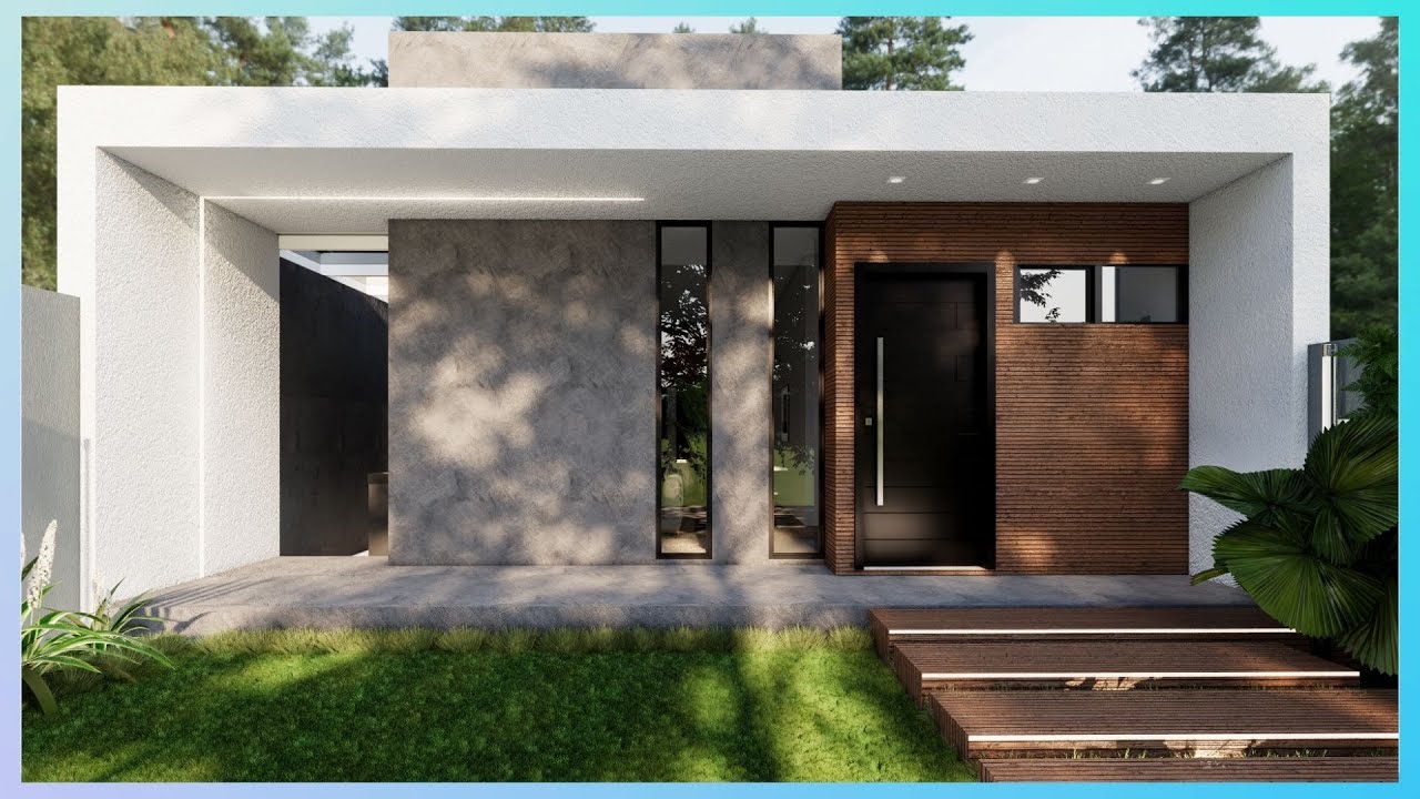 CASA PEQUENA E MODERNA || APENAS 52 METROS ² !!!
