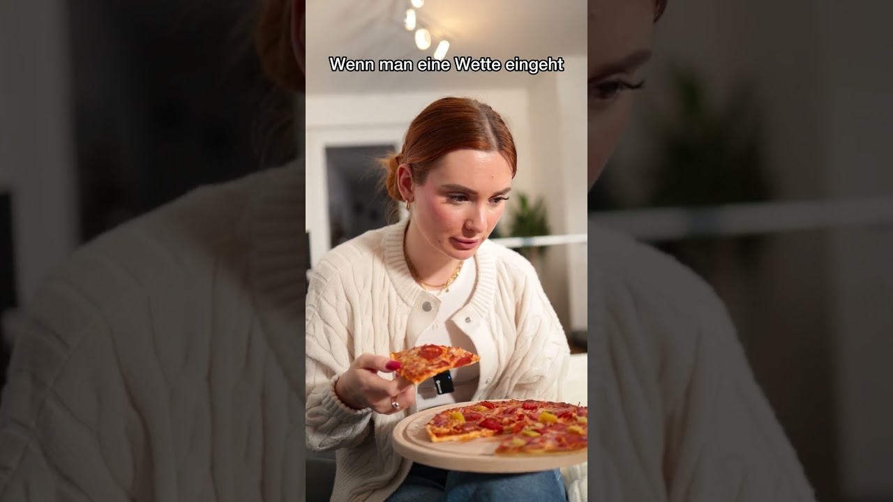 H&auml;ttet ihr die Wette gewonnen? 🤓🍕 #wette #pizza #couple @dianaxanton