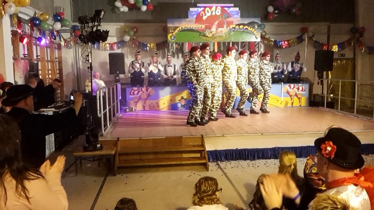 Männerballet güntersberge  Fasching 2018