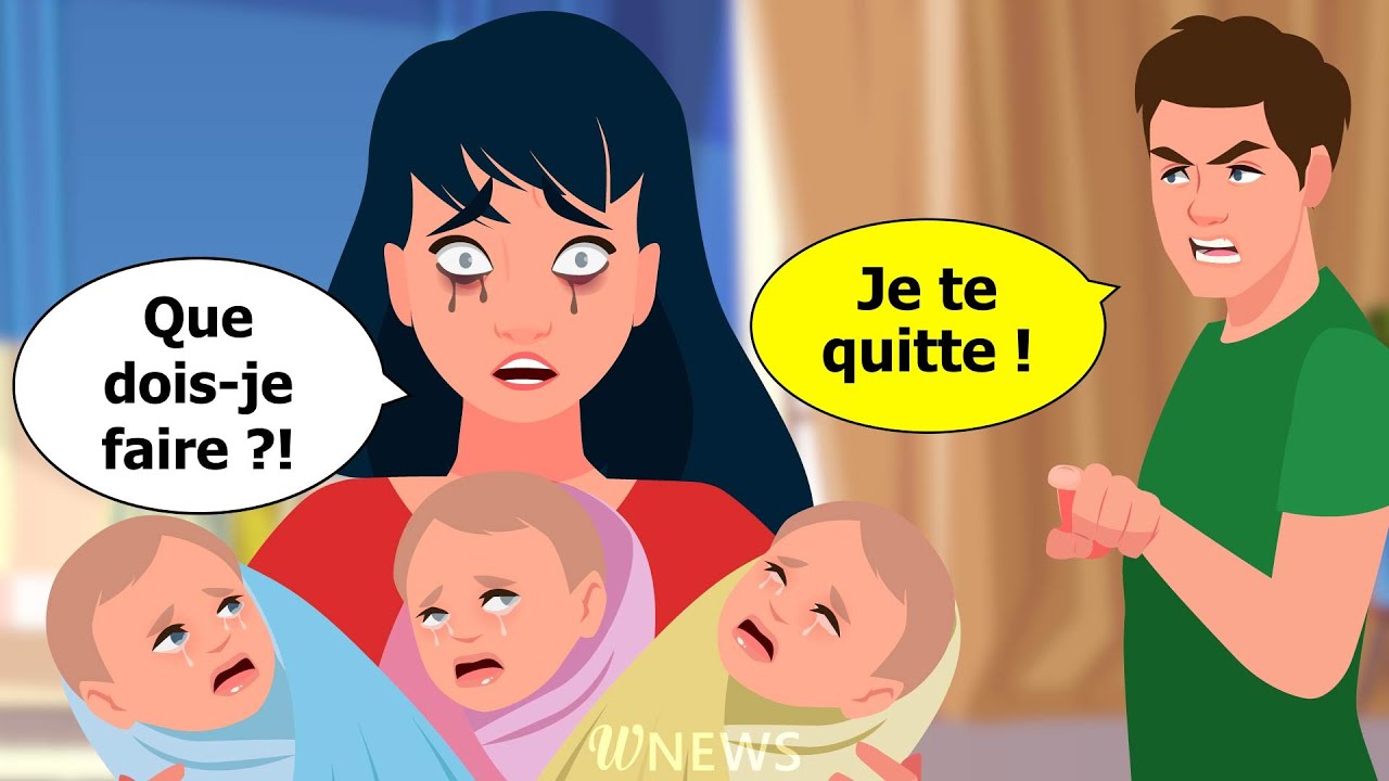 Mon mari m'a forcée à tomber enceinte, puis m'a laissé seule avec des triplés dans les bras