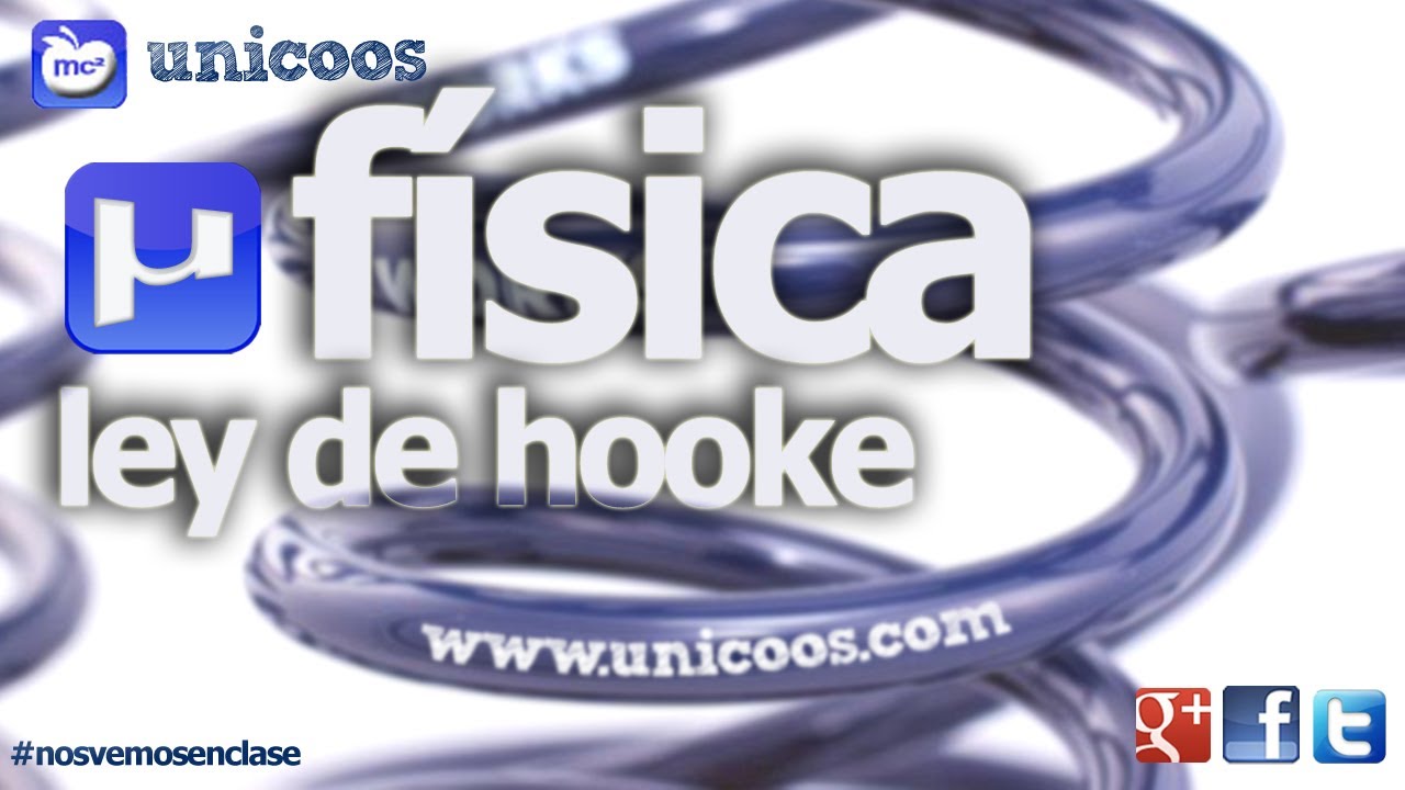 FISICA Ley de HOOKE BACHILLERATO constante elastica muelle