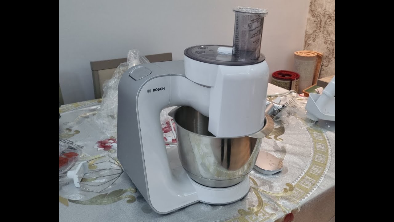Bosch MUM58231 MUTFAK ŞEFİ KUTU AÇILIMI VE KURULUMU/Hamur  Yoğurma Makinesi