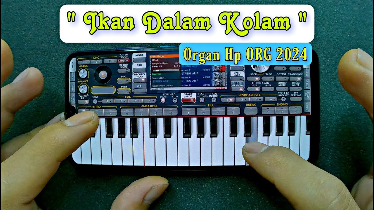 IKAN DALAM KOLAM Organ Hp Android | Audio Jernih