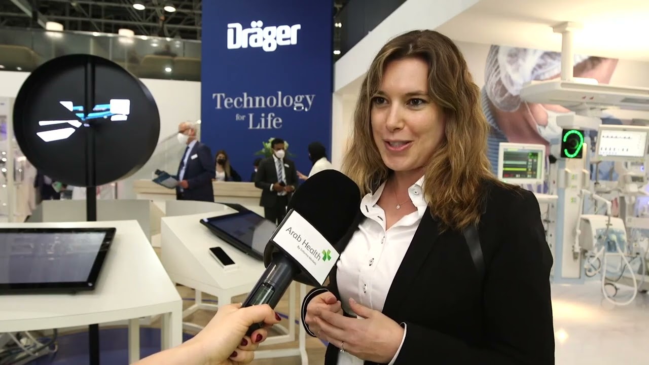 Draeger talks to Arab Health TV