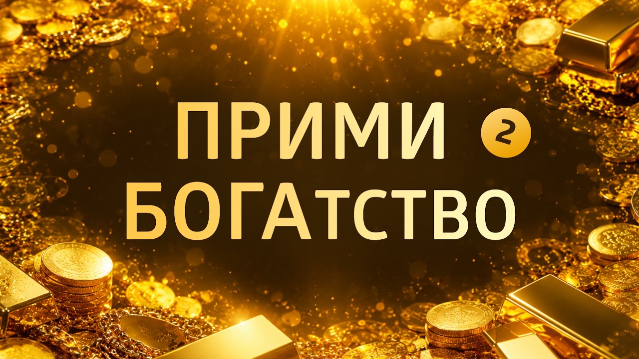 ЛУЧШИЕ АФФИРМАЦИИ НА ДЕНЬГИ ۞ ПРИМИ БОГАТСТВО